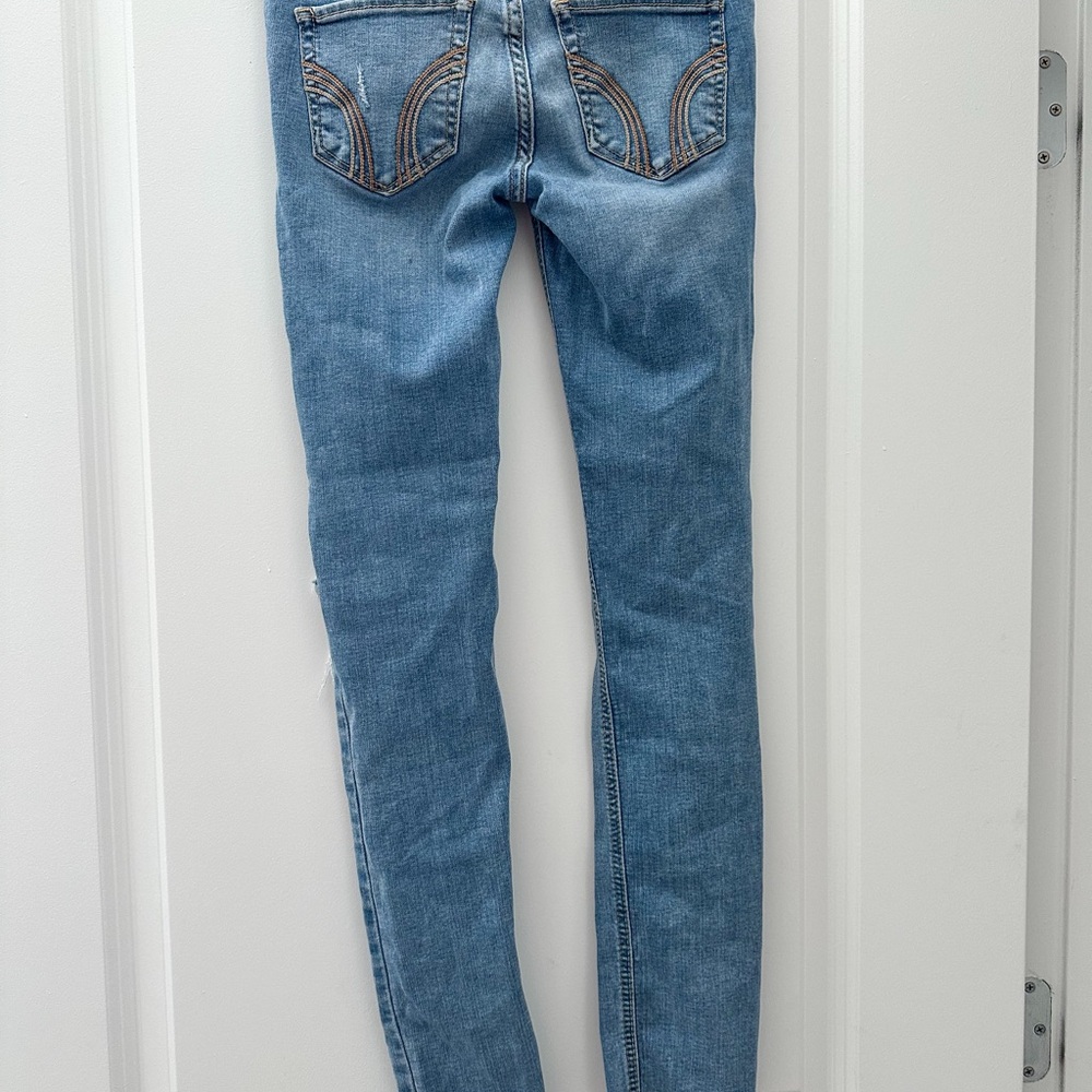 Bundle- Pastel Pink American Eagle Skinny Jeans and Hollister Skinny Jean Bundle